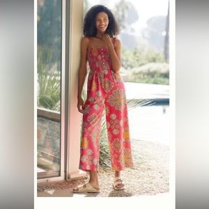 Maeve Smocked Jumpsuit